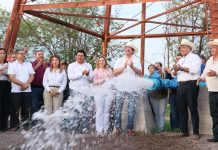 ¡Más agua a lo rural en Navojoa!: Bahuises y los Buayums estrenan pozos