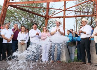 ¡Más agua a lo rural en Navojoa!: Bahuises y los Buayums estrenan pozos