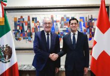 Presidente de Suiza inicia visita oficial a México para reunirse con Sheinbaum