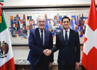 Presidente de Suiza inicia visita oficial a México para reunirse con Sheinbaum