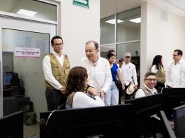 Inaugura Gobernador Durazo primer Centro Coordinador de Salud en México para eficientar atención médica