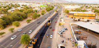 Impulsa Toño Astiazarán mejoras en vialidades de Hermosillo