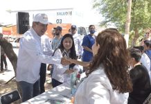 Promueve Toño Astiazarán más de 45 mil acciones de salud en área urbana y rural