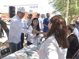 Promueve Toño Astiazarán más de 45 mil acciones de salud en área urbana y rural