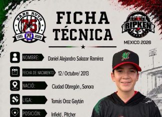 Obregón tiene campeón mundial de béisbol