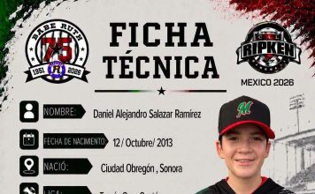 Obregón tiene campeón mundial de béisbol