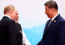 Los líderes de Rusia, China e Irán coinciden en cumbre regional