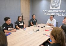 Reafirma Toño Astiazarán apoyo al talento deportivo de Hermosillo
