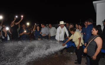 Tienen navojoenses de Tierra Blanca en Tesia nuevo pozo para suministro de agua