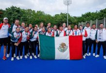 Par de jugadoras sonorenses de hockey obtienen plata con México en los JCC 2026