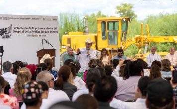 Gobernador Durazo y Presidenta Sheinbaum hacen justicia al Río Sonora con inicio del Hospital Regional en Ures