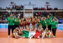Selección nacional de Volibol Femenil U17 termina en lugar 19 del campeonato mundial