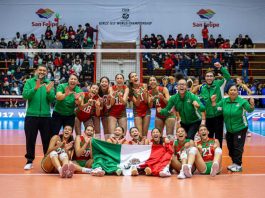 Selección nacional de Volibol Femenil U17 termina en lugar 19 del campeonato mundial