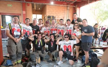 Reconoce Toño Astiazarán 80 años de servicio del Departamento de Bomberos de Hermosillo con carrera