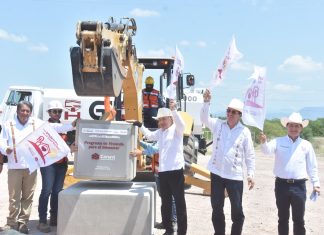 Inicia histórica construcción de 4 mil 600 viviendas para el Bienestar de Navojoa