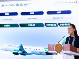 Promete Sheinbaum rentabilidad de Mexicana hasta 2027