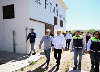 Durazo y Sheinbaum invierten más de 3 mil millones en obras hídricas; garantizan agua a comunidades de difícil acceso