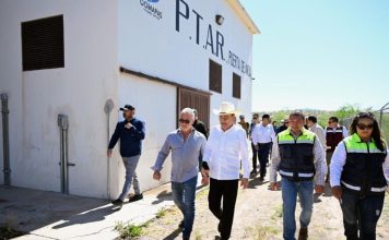 Durazo y Sheinbaum invierten más de 3 mil millones en obras hídricas; garantizan agua a comunidades de difícil acceso