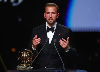 El discurso de Harry Kane tras ganar el Balón de Oro por primera vez en su carrera: el gesto de Lamine Yamal que llamó la atención