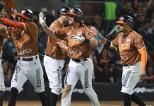 Naranjeros de Hermosillo remontan y se quedan con la serie ante los Águilas de Mexicali
