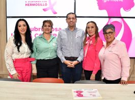 Se suma Gobierno de Hermosillo a concientización sobre la prevención del Cáncer de Mama