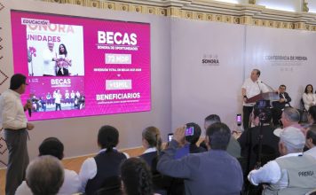 Benefician Durazo y Sheinbaum a familias nogalenses con más de 2 mil 800 millones en obras, educación, vivienda y seguridad