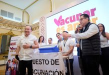 Arranca Gobernador Durazo Campaña de Vacunación contra Influenza y COVID-19 en Sonora