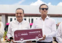 Gobernador Durazo incorpora tecnología y seguridad a nuevas unidades de transporte de la Línea Eléctrica Exprés
